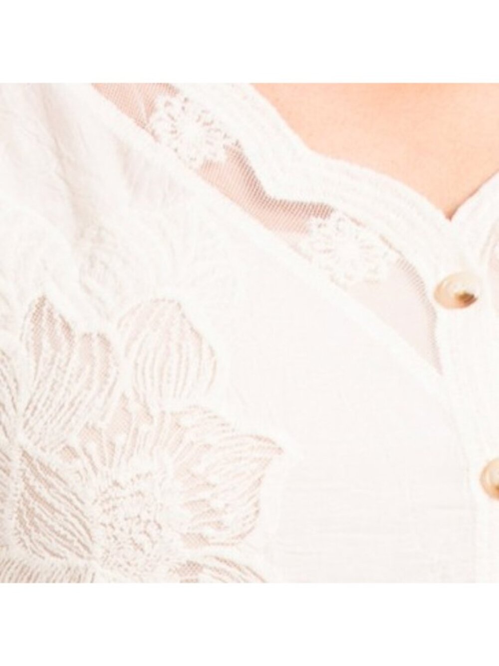 LIV LOS ANGELES Plus Lace Cardigan - Picture 3 of 5